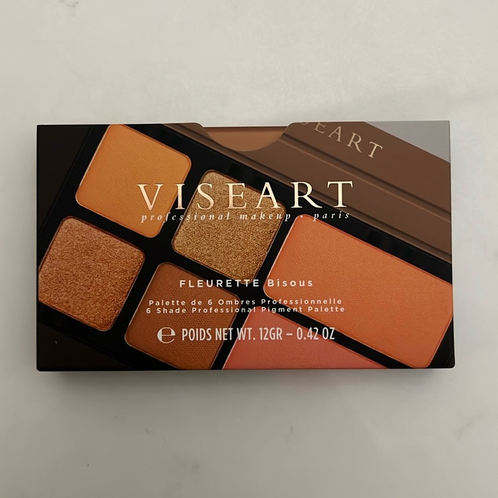 VISEART FLEURETTE BISOUS EYESHADOW AND FACE PALETTE